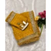 PID 67171 Women s Silk Embellished Saree With Unstitched Blouse 5 5 Mtr Yellow 1 1000x1000 1 Women's Silk Embellished Saree With Unstitched Blouse 5.5Mtr (Yellow)