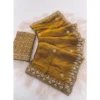 PID 67199 Women s Satin Embellished Saree With Unstitched Blouse 5 5 Mtr Yellow 1 1000x1000 1 Women's Satin Embellished Saree With Unstitched Blouse 5.5Mtr (Mustard)