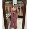 PID 67213 Women s Star Georgette Embroidered Saree With Unstitched Blouse 5 5 Mtr Pink 1 1000x1000 1 Women's Star Georgette Embroidered Saree With Unstitched Blouse 5.5Mtr (Pink)