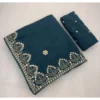 PID 67243 Women s Georgette Embellished Saree With Unstitched Blouse 5 5 Mtr Blue 1 1000x1000 1 Women's Georgette Embellished Saree With Unstitched Blouse 5.5Mtr (Blue)