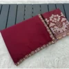 PID 67253 Women s Art Silk Embroidered Saree With Unstitched Blouse 5 5 Mtr Wine 1 1000x1000 1 Women's Art Silk Embroidered Saree With Unstitched Blouse 5.5Mtr (Maroon)