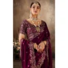 PID 67267 Women s Silk Embroidered Saree With Unstitched Blouse 5 5 Mtr Wine 1 1000x1000 1 Women's Silk Embroidered Saree With Unstitched Blouse 5.5Mtr (Wine)