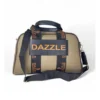 PID 67369 Women s PU Leather Printed Duffle Bag with Adjustable Strap Olive Green 1 1000x1000 1 Women's Polyurethane Textured Duffle Bag with Adjustable & Removable Strap (Olive Green)