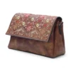 PID 67374 Women s PU Leather Floral Embroidered Crossbody Sling Bag with Adjustable Strap Dark Bro 1000x1000 1 Women's Polyurethane Floral Embroidered Crossbody Sling Bag with Adjustable & Removable Strap (Dark Brown)