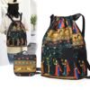 PID 67845 Nylon Polyester Printed Backpack Multicolor 1 Nylon-Polyester Printed Backpack (Multicolor)