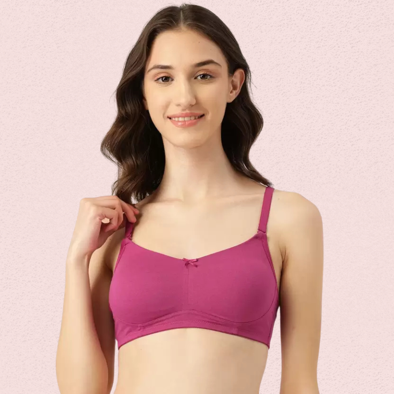 Breathable Cotton Non-Padded Bra – Women’s 2-Pack 1 Breathable Cotton Non-Padded Bra – Women’s 2-Pack