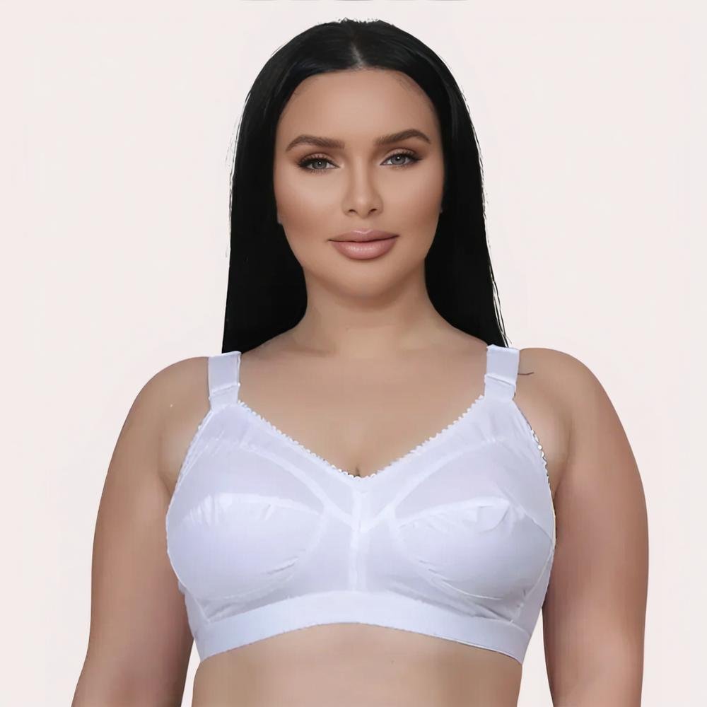FD Plus Size Sweat-Absorbent Bra – Soft, Breathable & Summer-Ready 1 FD Plus Size Sweat-Absorbent Bra – Soft, Breathable & Summer-Ready