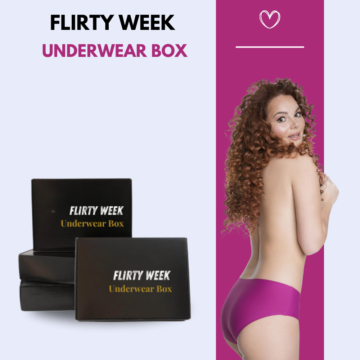 The Flirty Week Sexy Panties Box