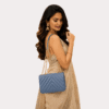 JEYesxcEOXjepd5WHsqOo07MYDAA6OHhmqXJakYN SkyLuxe Chevron Blue Sling Bag for Women