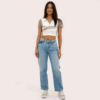 O35jgOIKq8uq44ydQoJHAqZNjUZIUDQuZhVMH502 Women's "Campus" Polo Crop Top – Casual Varsity Style Tee