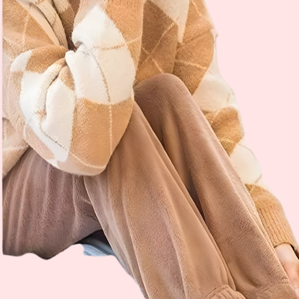 Ladies Wool Stretchable Pajama (Pack of 2) 2 Ladies Wool Stretchable Pajama (Pack of 2) - Image 2