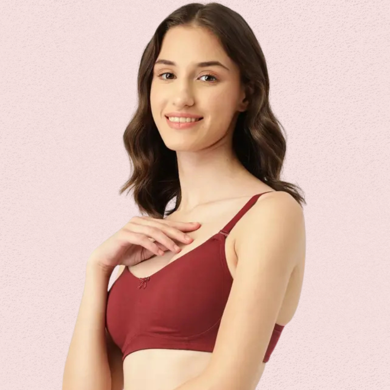 Breathable Cotton Non-Padded Bra – Women’s 2-Pack 3 Breathable Cotton Non-Padded Bra – Women’s 2-Pack - Image 3