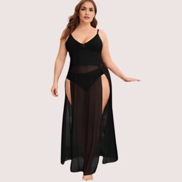 Moonlit Temptation Sheer Nightwear>Nightgown