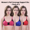 Women’s Full Coverage Support Bra – Pack of 3 6 YbX15ZhsIMD1jR5rKqQfKf0vZesjyEVkpGUi9RLL Women’s Full Coverage Support Bra – Pack of 3