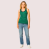 d5axJQQFniMomwWJLG3r7S7UZKFPzTAfJDuqCcHw Wild Vibes Green Leopard Print Tank Top