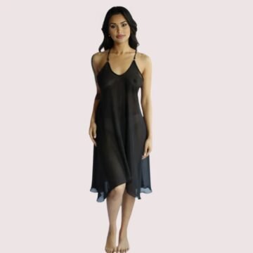 Blushing Bride Sheer Nightgown – Plus Size