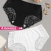 kmeLjiJxZMRGDb4I8ZGcZg7RxZbfLEwGxvkpcVtf Black & White Value Pack Of 2 Lace Brief