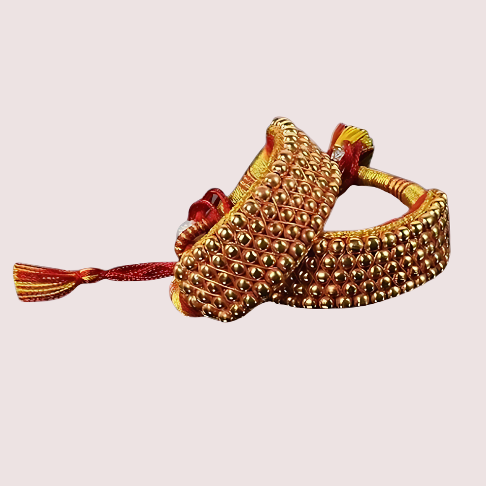 Copper Brass Golden Moti Pocchi Bracelet 2 Copper Brass Golden Moti Pocchi Bracelet - Image 2