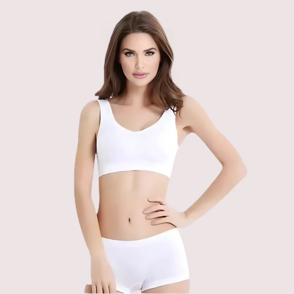Contrast Medium Support Sports Bra Twin Pack 2 Contrast Medium Support Sports Bra Twin Pack - Image 2